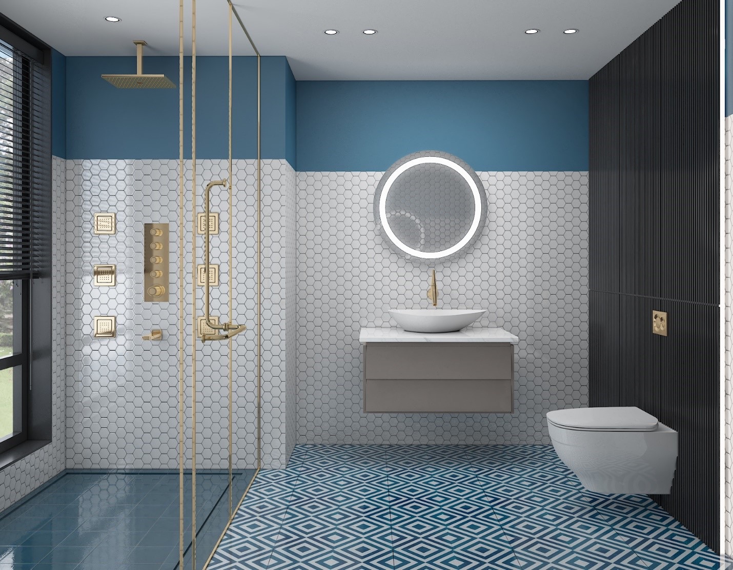Best Bathroom Tile Designs for a Modern Look in 2025